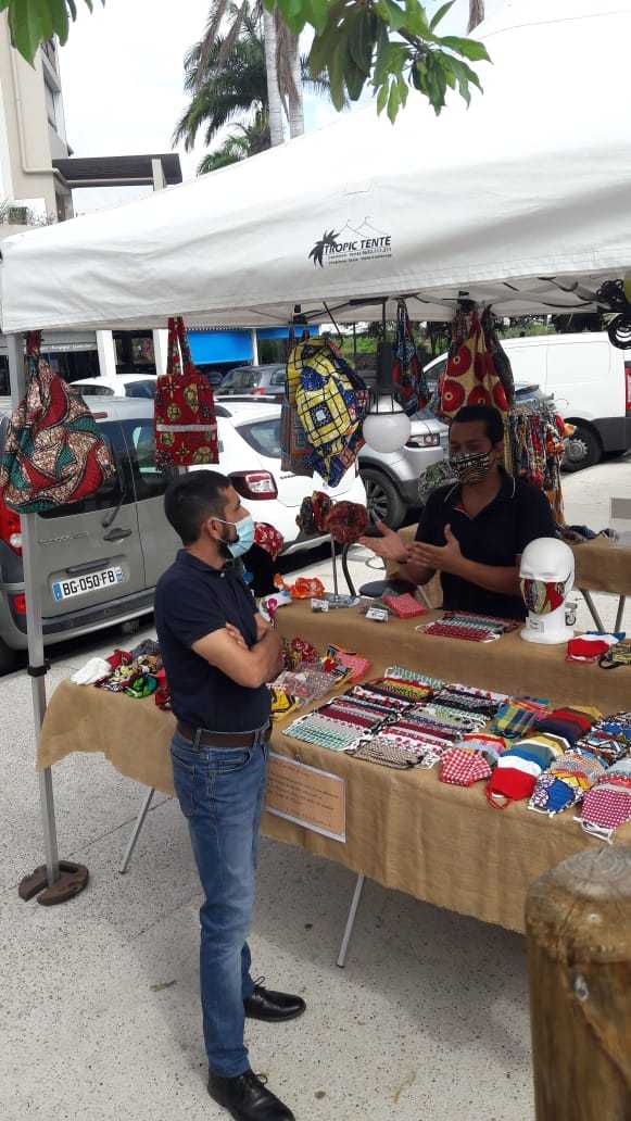 Premier micromarché artisanal éphémère à Saint-Gilles-les-Bains