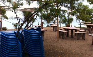Les restaurants de plage remballent tout