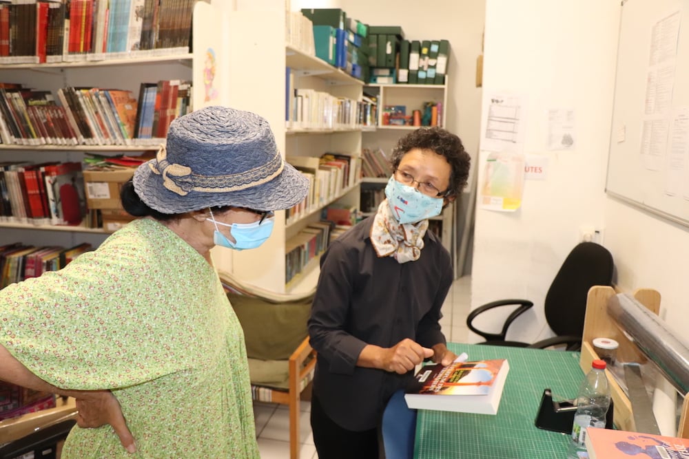 Visite guidée de la nouvelle médiathèque de Plateau Caillou