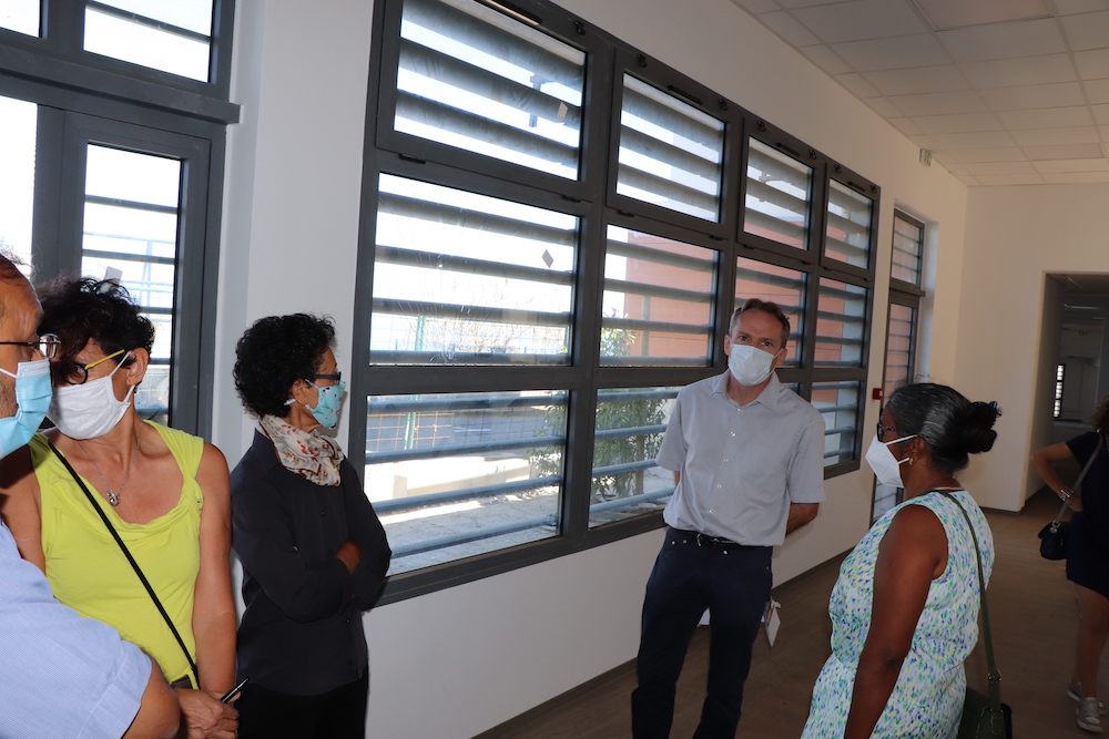 Visite guidée de la nouvelle médiathèque de Plateau Caillou