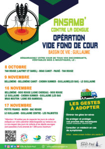 Retrouvez le planning des opérations Vide fond de Cour pour ce mois de novembre