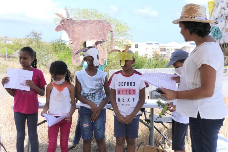 Restitution du « Livre de la Savane » à Plateau Caillou
