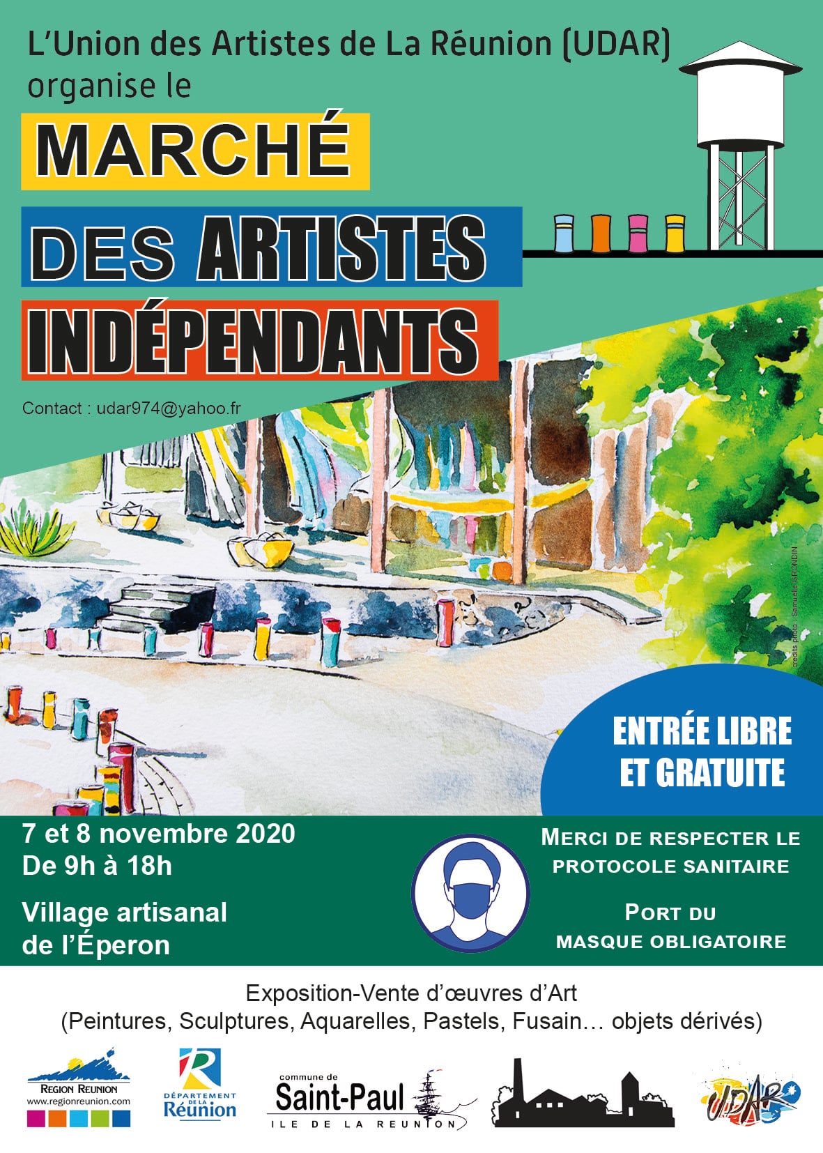 Un marché des artistes indépendants organisé à l’Éperon