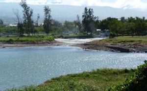 L'Etang du Gol ouvert depuis Dumile: