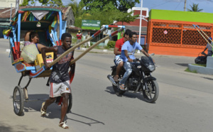 Madagascar : Les transports à Majunga en images