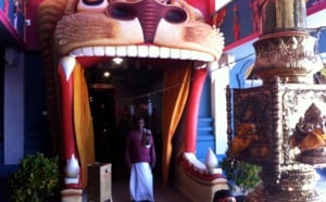 Le temple malbar de Villèle retrouve des couleurs