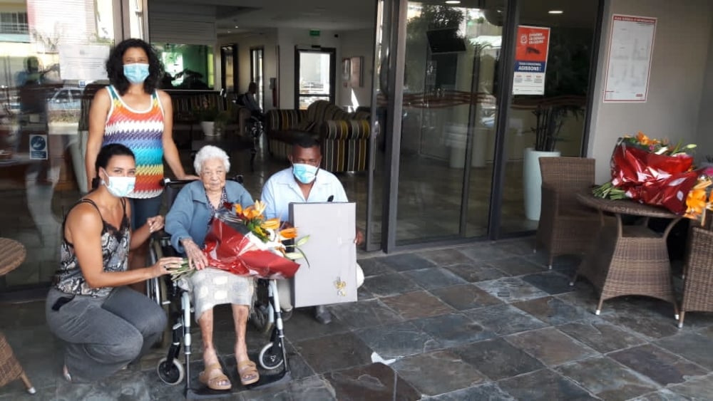 Les centenaires de l’EHPAD de Mont Roquefeuil mis à l’honneur