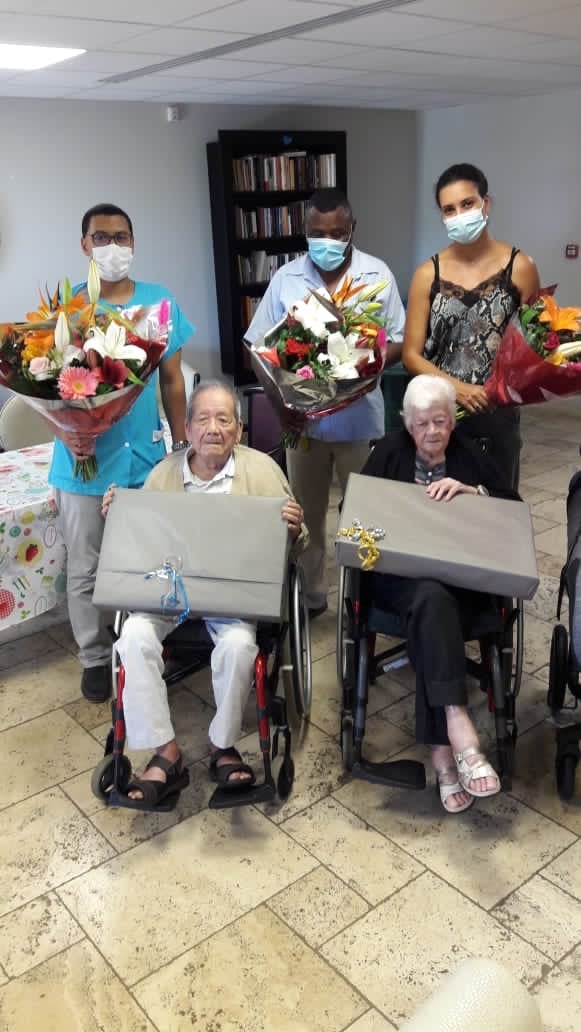 Les centenaires de l’EHPAD de Mont Roquefeuil mis à l’honneur