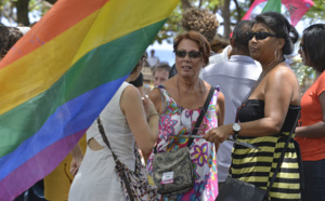 Mariage pour tous : Retour en images sur le rassemblement au Barachois