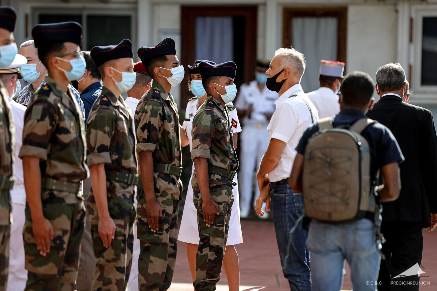 RSMA-R : cérémonie de parrainage des volontaires du bac pro numérique