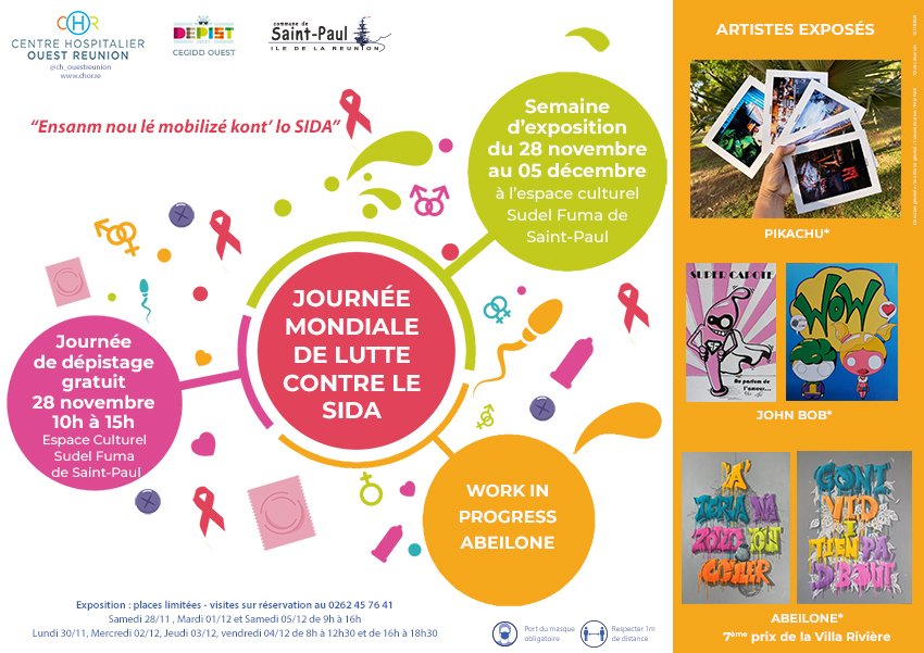 Journée mondiale de lutte contre le Sida : tous ensemble mobilisés à Saint-Paul