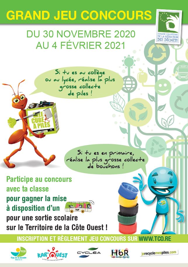 C’est reparti pour le concours de collecte de piles et de bouchons organisé par le TCO !