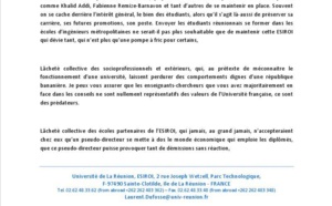 L'école d'ingénieurs de la Réunion est maudite !