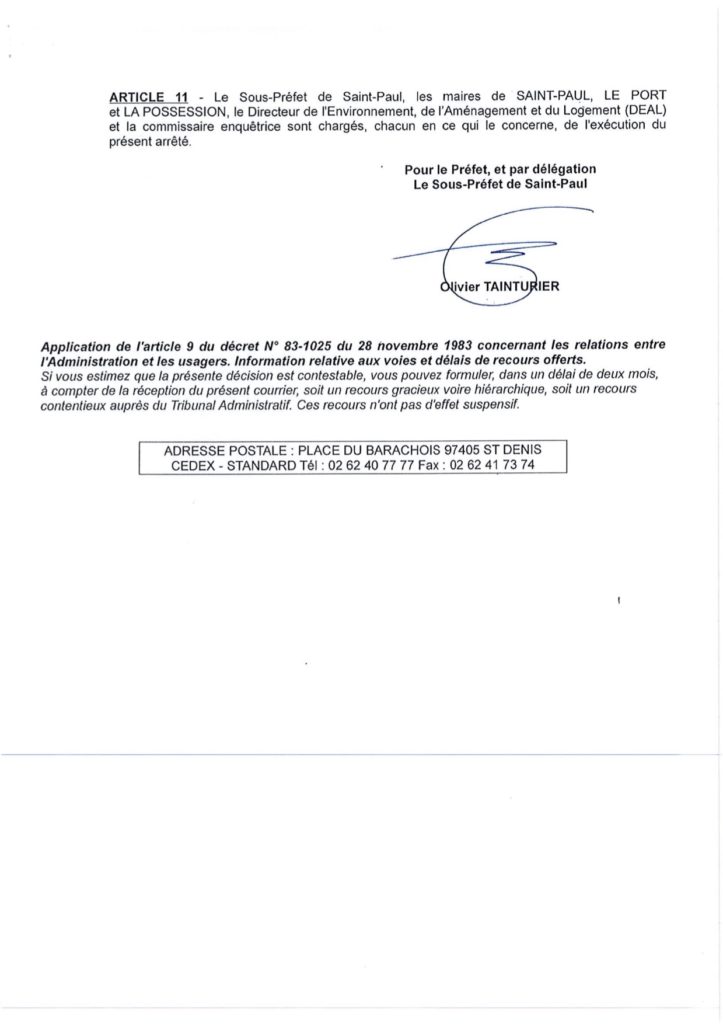 Enquête publique préalable à la modification de l’autorisation d’exploiter une carrière sur le territoire de la commune de Saint-Paul, présentée par S.A HOLCIM