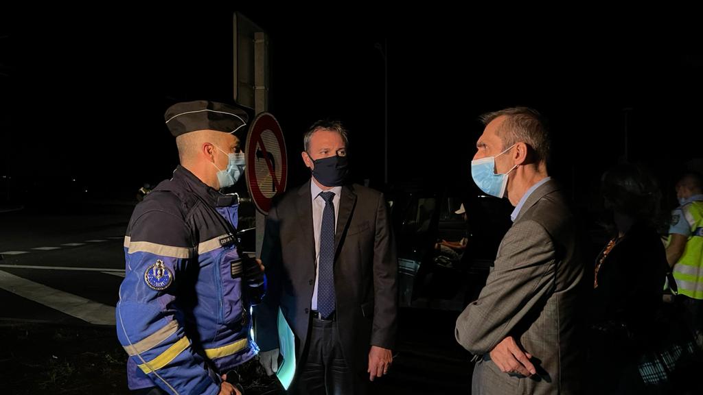 Vidéo - Contrôle routier d'envergure dans l'ouest cette nuit