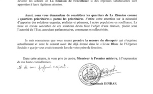 Tensions à la Réunion: Nassimah Dindar appelle le Premier ministre à l'aide