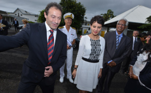 Retour en images sur le premier jour de la visite de Najat Vallaud-Belkacem