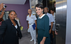 Le Port/St-Paul : La matinée de Najat Vallaud-Belkacem en images