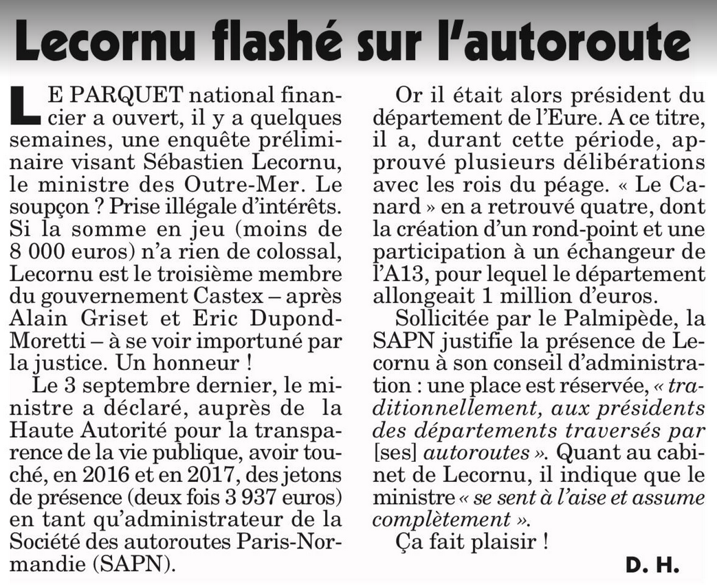 Le Parquet national financier a ouvert une enquête visant Sébastien Lecornu