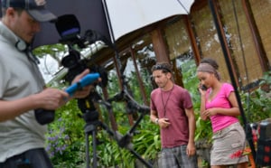 Tournage d'une série à la Réunion : Retour en images