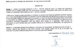 Un arrêté préfectoral interdit l'importation des tomates malgaches