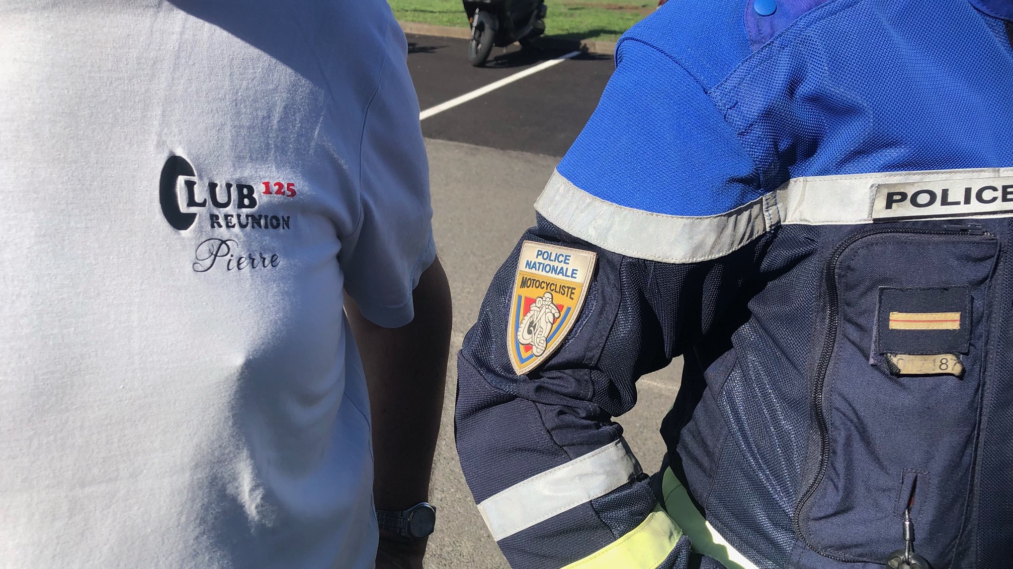 Les policiers font une grande opération de prévention pour les motards