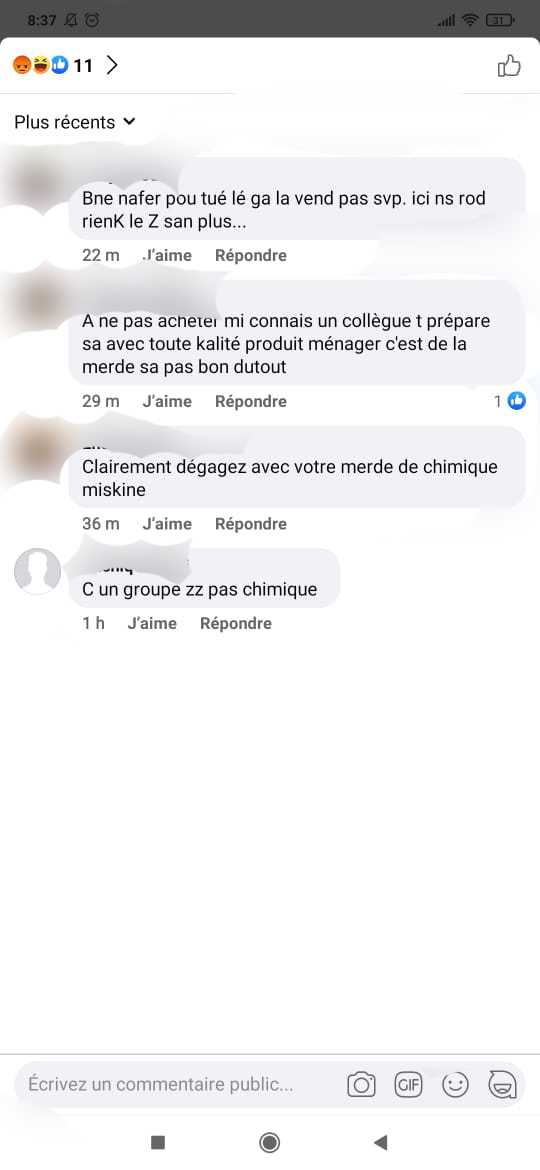 Du tabac chimique vendu sur Facebook
