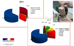 Douane : Plus d'1,06 milliard d'euros récoltés en 2012