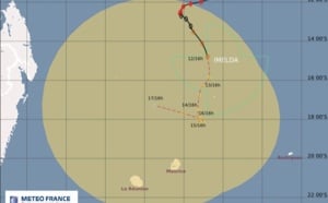 La tempête tropicale modérée Imelda continue de perdre en intensité