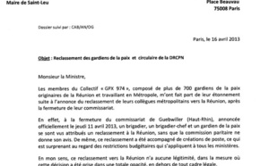 Mutation des gardiens de la paix: T. Robert a rencontré le collectif GPX 974 à Paris