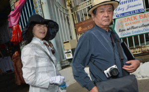 Des croisiéristes japonais à la découverte de la Réunion: Retour en images