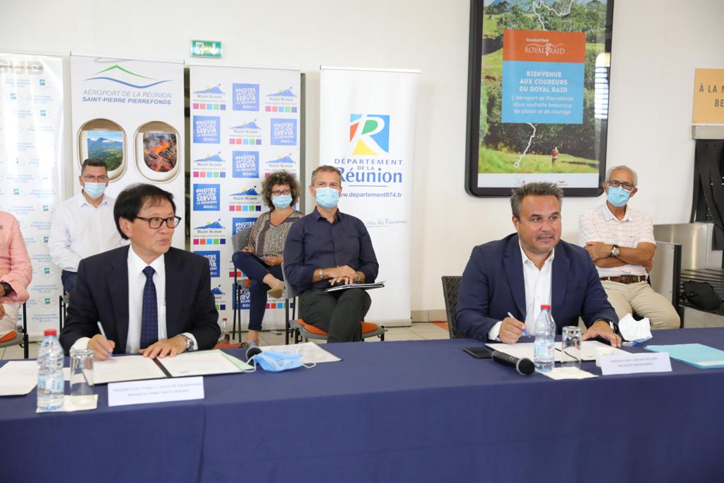 Signature de la convention cadre entre la Région et le Syndicat Mixte de Pierrefonds