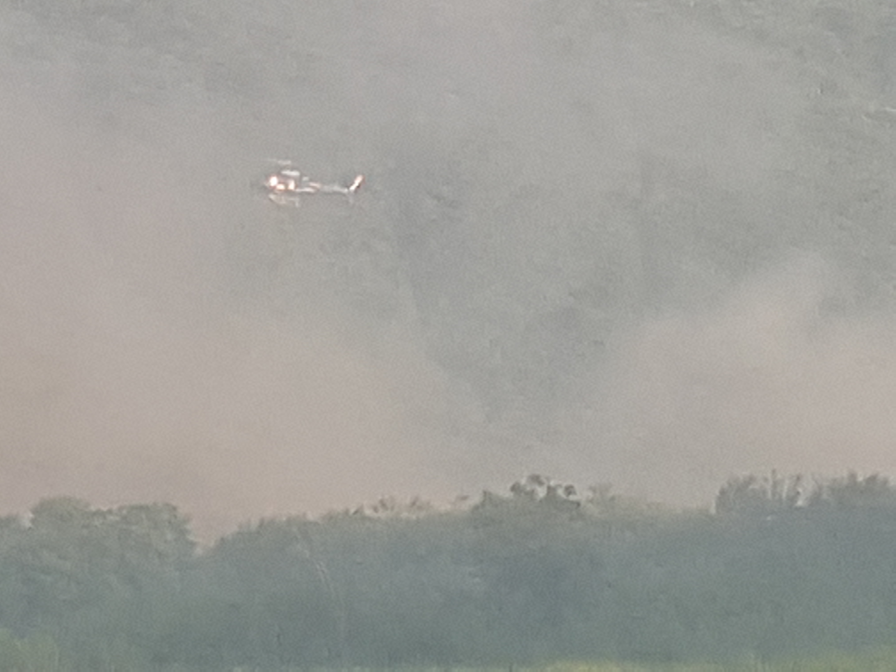 Incendie à l’étang Saint-Paul