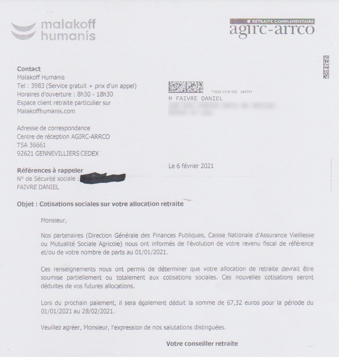 La grosse arnaque de agirc-arrco