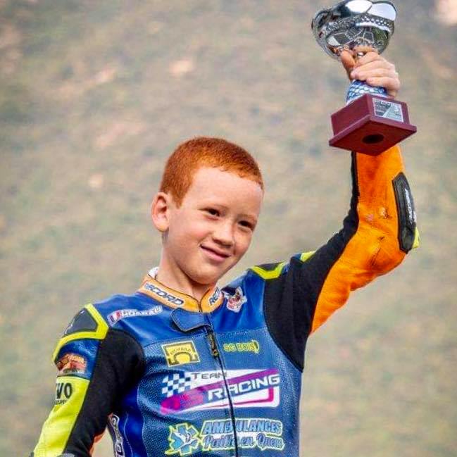 A 12 ans, Enzo Hoareau intègre le junior team de Joan Mir, champion du monde de MotoGP