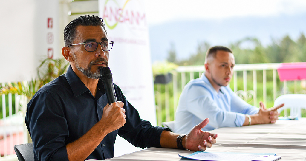Régionales : Olivier Hoarau en campagne dans les Hauts