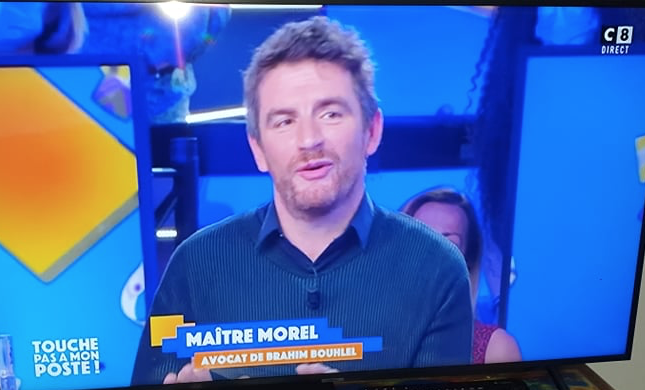 L'avocat Jean-Jacques Morel vedette malgré lui de l'émission Touche Pas A Mon Poste de Cyril Hanouna