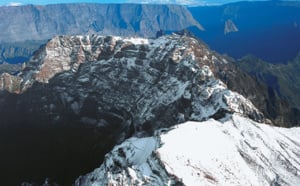 En 2006, la Plaine des Sables était recouverte de neige pendant quelques heures...