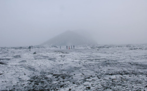 En 2006, la Plaine des Sables était recouverte de neige pendant quelques heures...