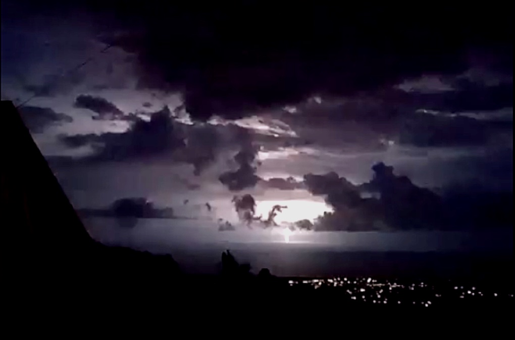 Orages : Le ciel s'est illuminé hier soir