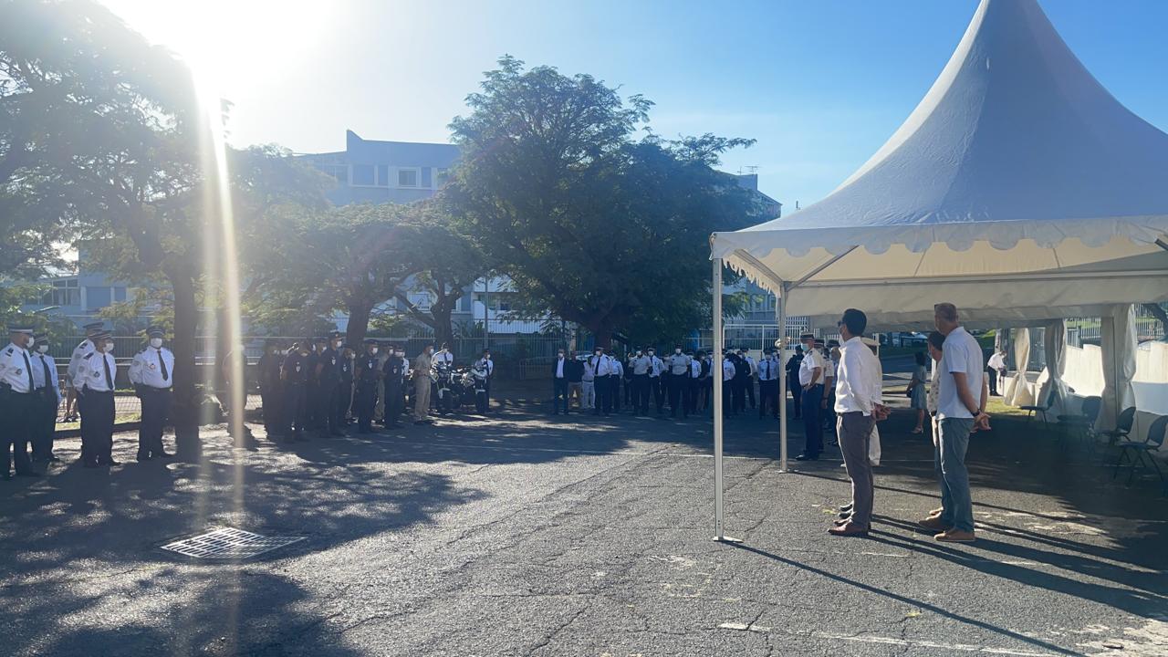 Cérémonie en l’honneur des policiers morts pour la France et des victimes du devoir