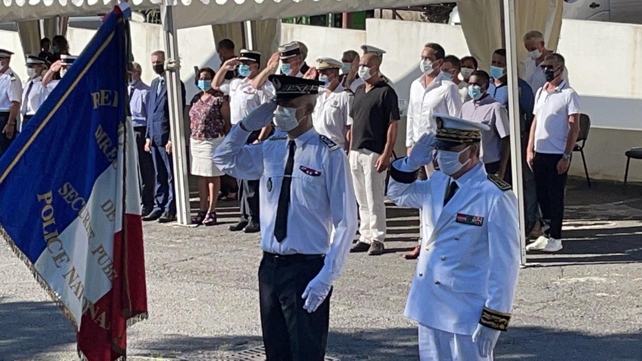 Cérémonie en l’honneur des policiers morts pour la France et des victimes du devoir