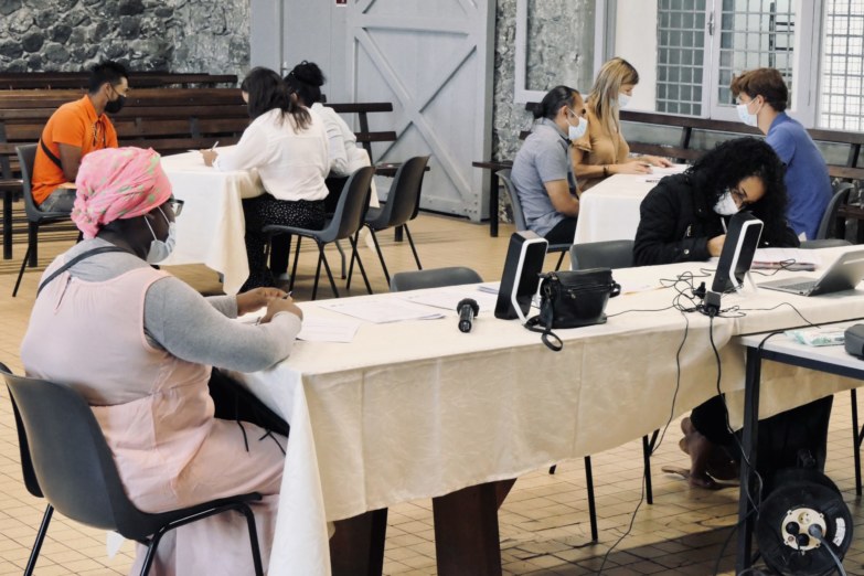 Les futurs stagiaires de l’École de la 2ème Chance recrutés à Saint-Paul