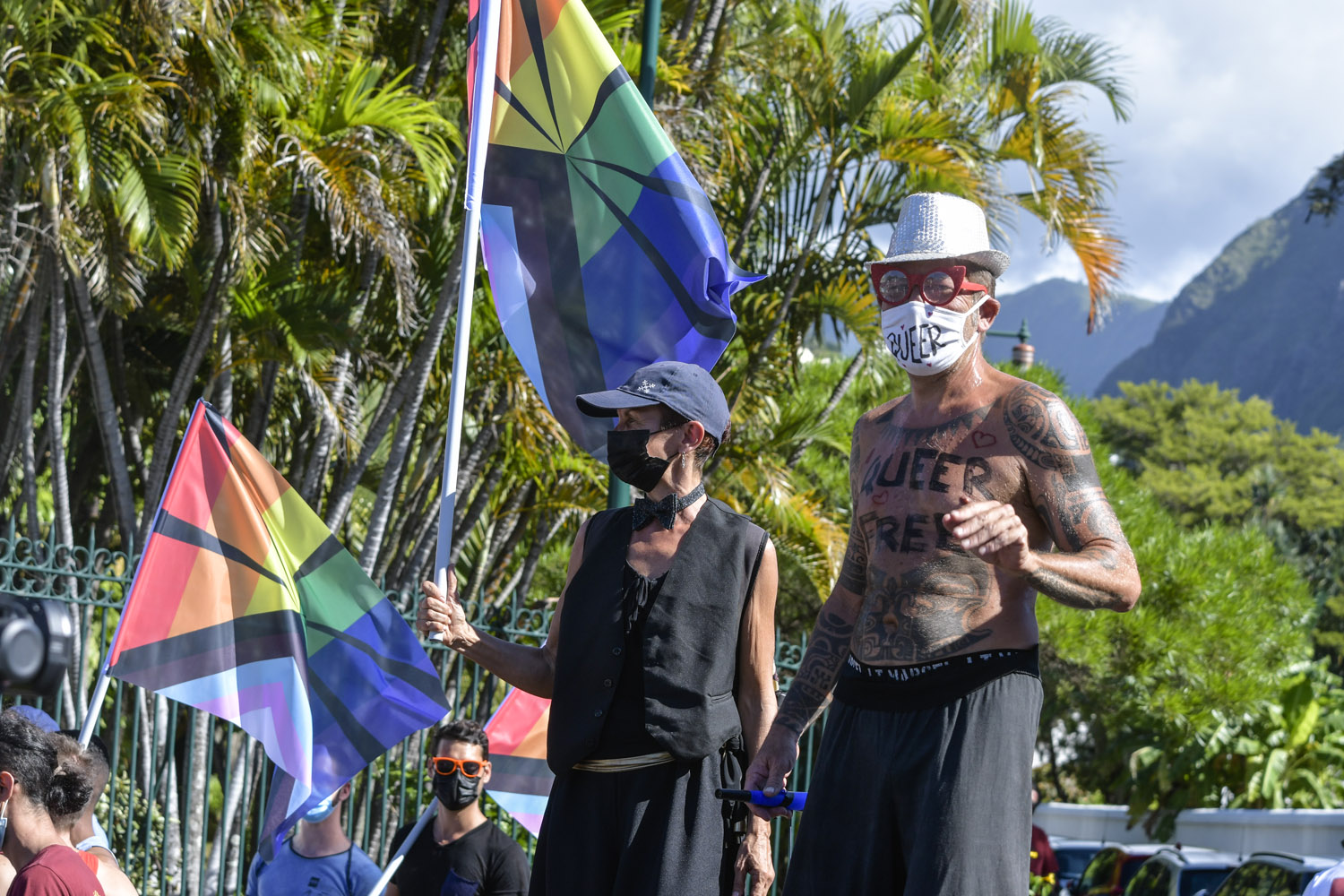 Marche des Visibilités LGBTQIA+ : Soleil et arc-en-ciel à Saint-Denis