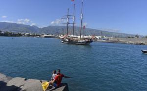 Nouvelle escale des deux voiliers centenaires au Port
