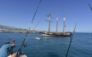 Nouvelle escale des deux voiliers centenaires au Port