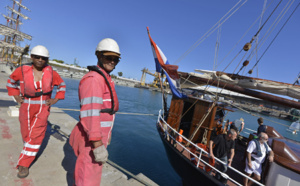 Nouvelle escale des deux voiliers centenaires au Port