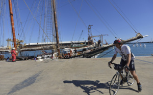 Nouvelle escale des deux voiliers centenaires au Port