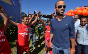 Le Port : Tony Parker à la rencontre de ses fans