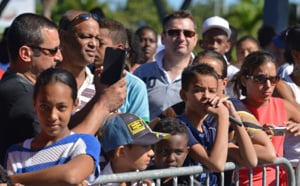 Le Port : Tony Parker à la rencontre de ses fans